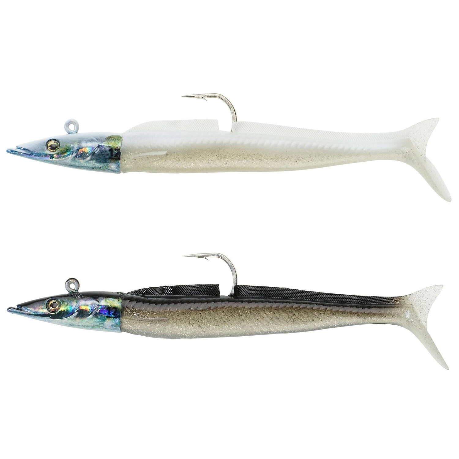 

Мягкие приманки Decathlon Sand Eel Combo Eelo 110 8 гр Ayu Caperlan, белый