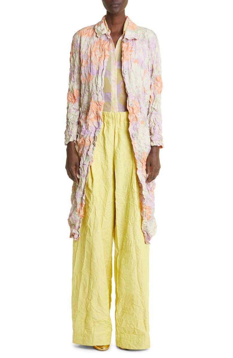 

Пальто Raltonas из жатого нейлона DRIES VAN NOTEN