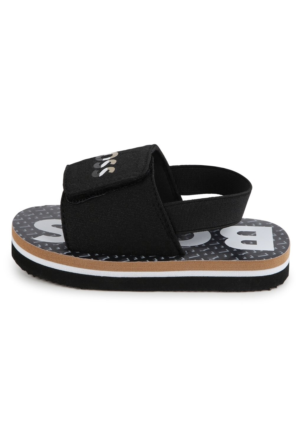 

Сандалии Aqua Slides Unisex BOSS Kidswear, черный