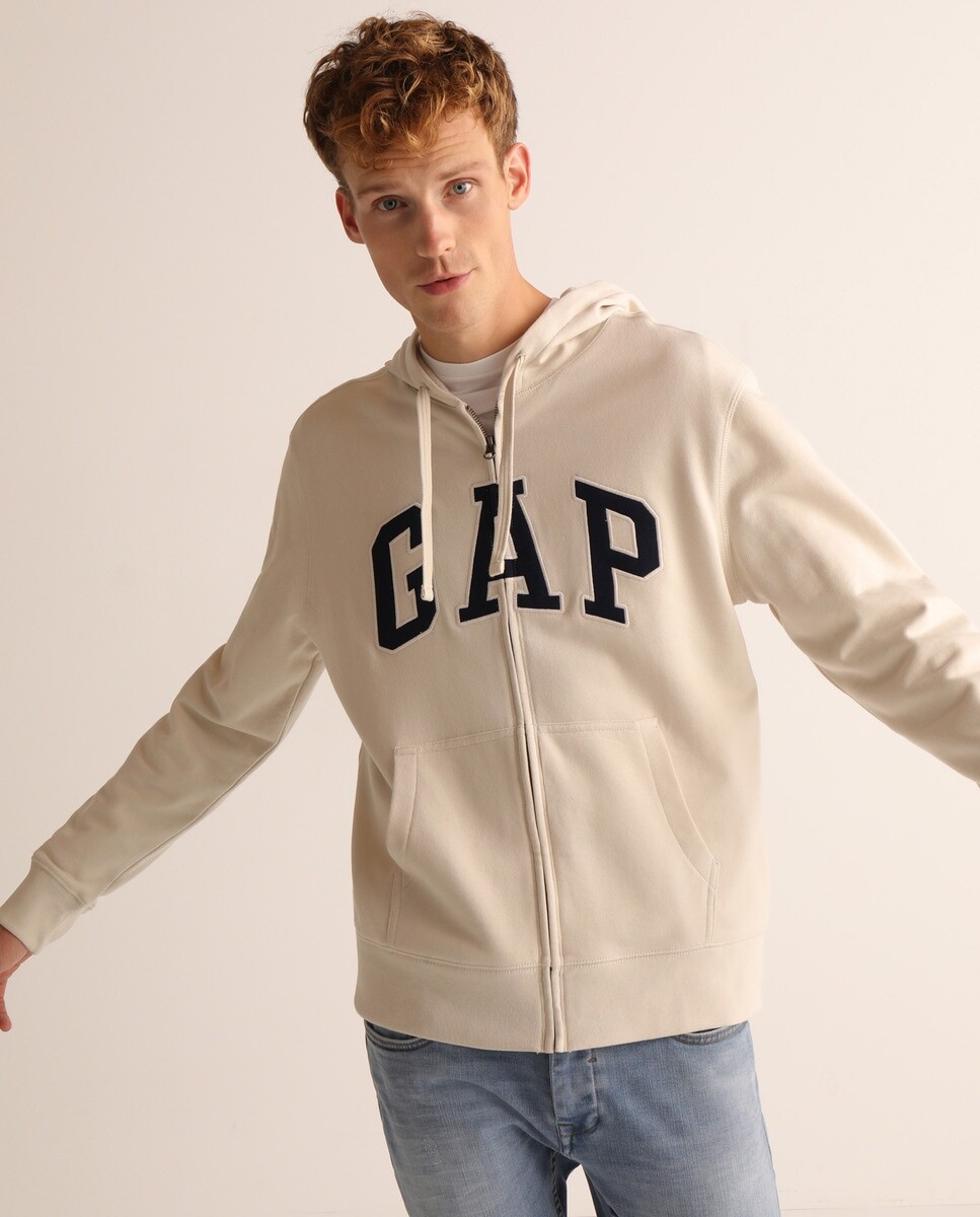 

Мужская спортивная куртка с капюшоном темно-синего цвета Gap, сырой