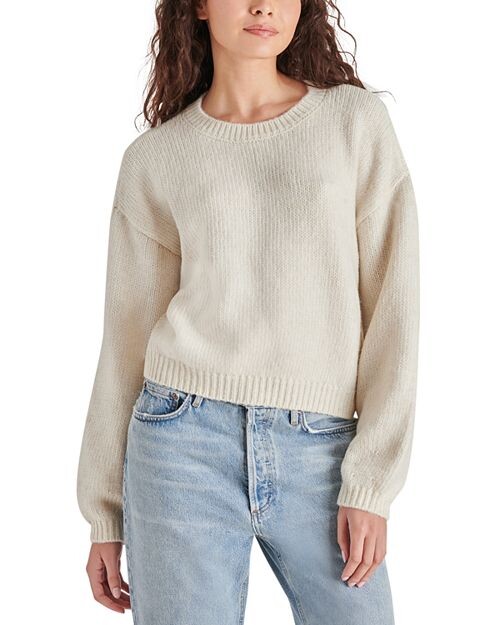 

Свитер Colette с объемными рукавами STEVE MADDEN, цвет White