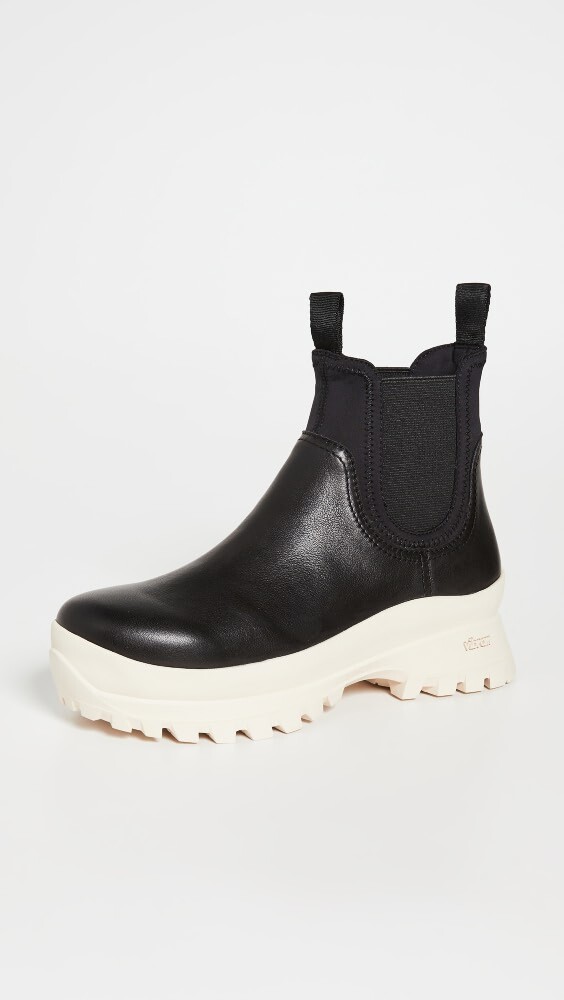 

Ботинки Loeffler Randall Rubber Platform Chelsea, черный
