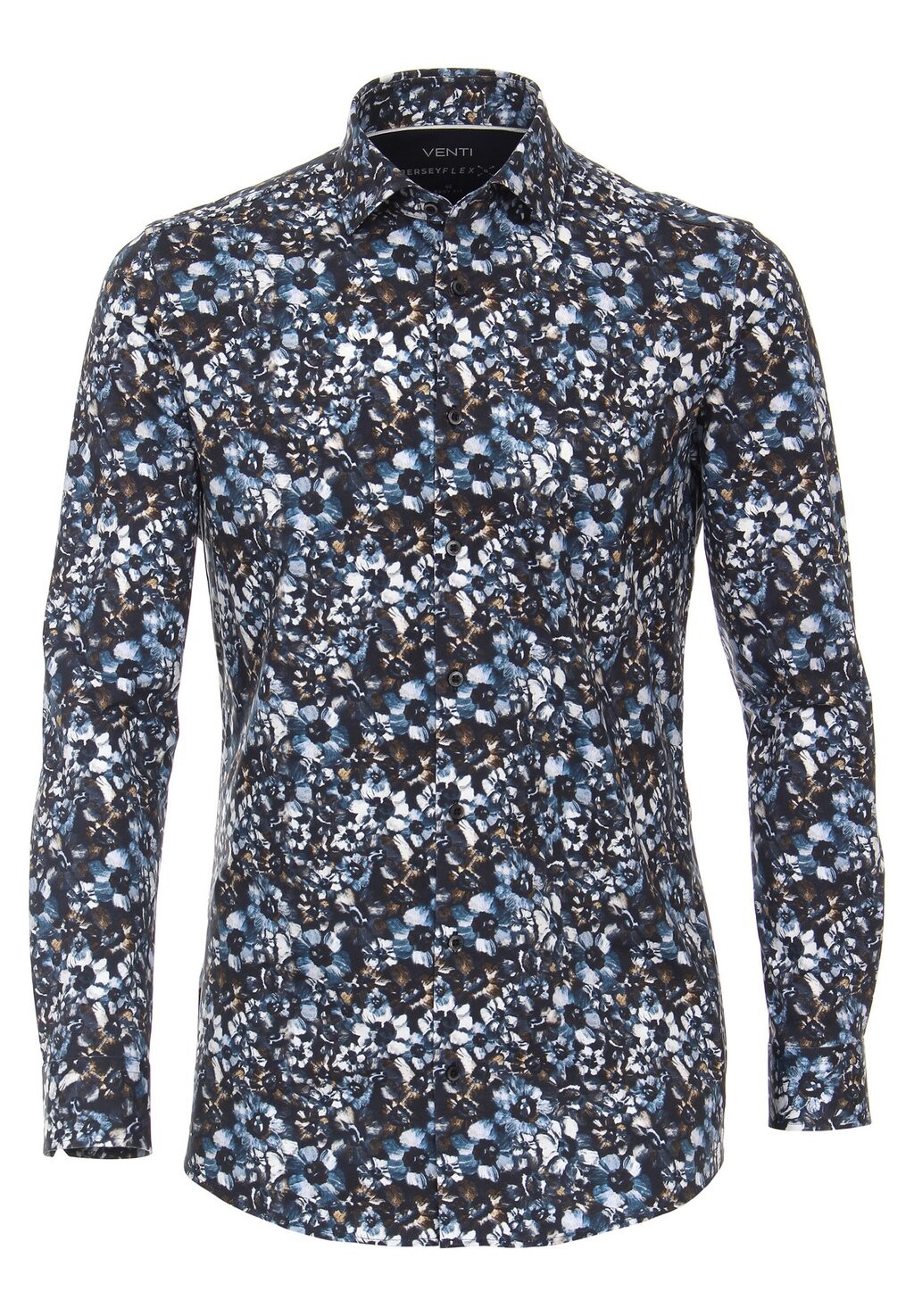 

Рубашка PRINT BODY FIT VENTI, цвет dunkelblau