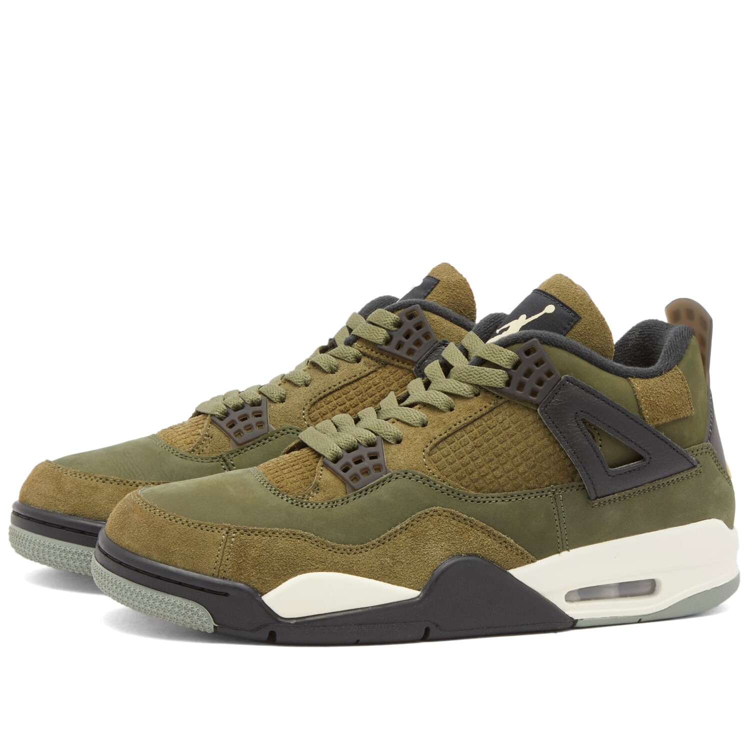 

Кроссовки Air Jordan 4 Retro Se Craft, цвет Medium Olive & Pale Vanilla