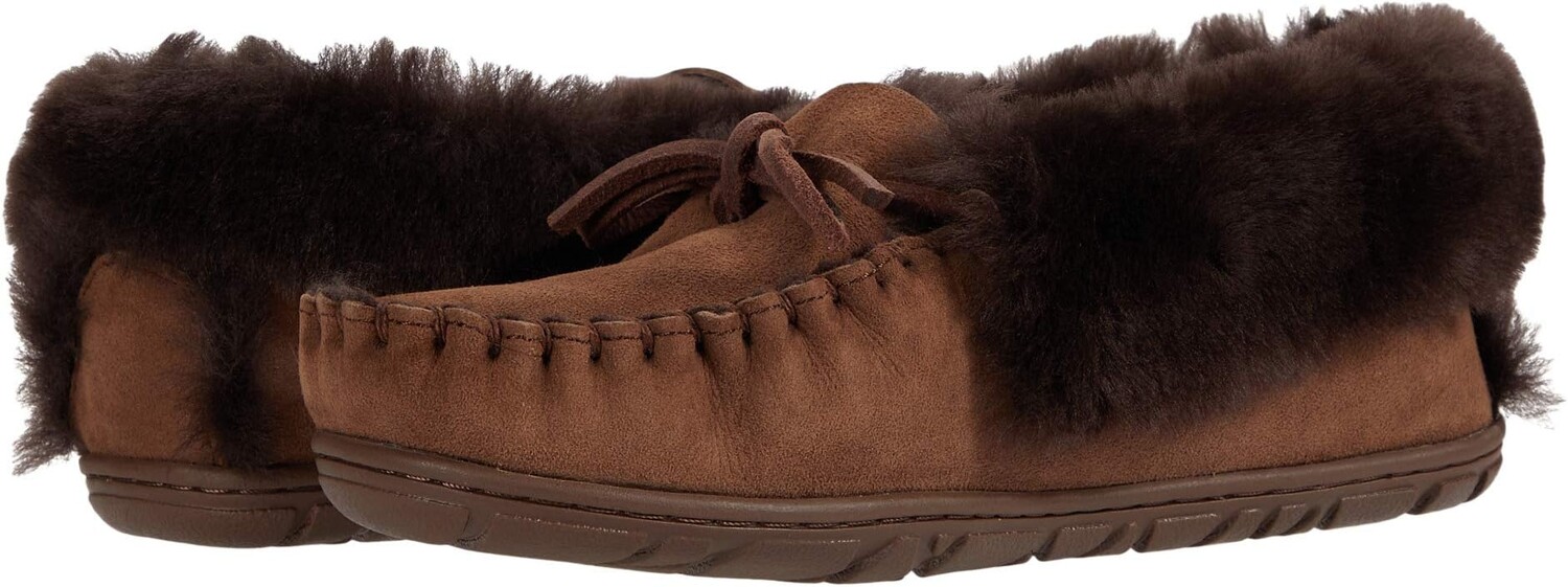 Тапочки Wicked Good Moccasins L.L.Bean, цвет Chocolate Brown тапочки l l bean wicked good moccasins plaid цвет royal stewart