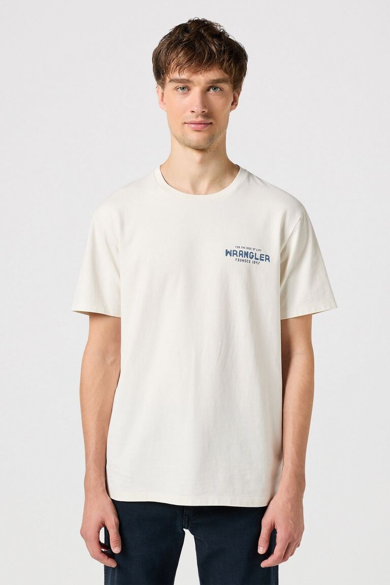 

Футболка с графическим рисунком Wrangler, белый