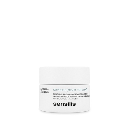 Ночной крем Supreme Real Detox 50 мл, Sensilis sensilis supreme renewal detox night gel cream 50 ml