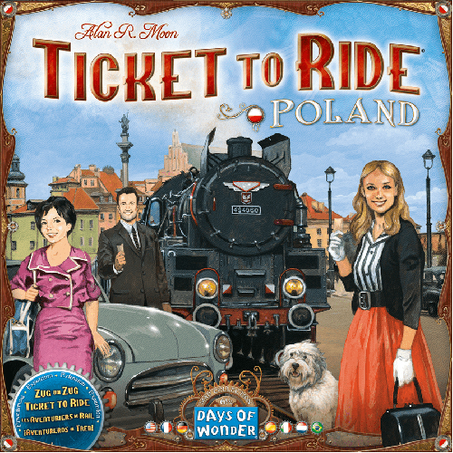Настольная игра Ticket To Ride Poland: Map Collection настольная игра hobby world 1032 ticket to ride европа