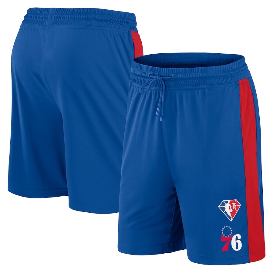 

Шорты Fanatics Branded Philadelphia 76Ers, роял