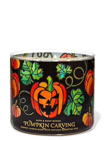 

Свеча с 3 фитилями Pumpkin Carving, 14.5 oz / 411 g, Bath and Body Works