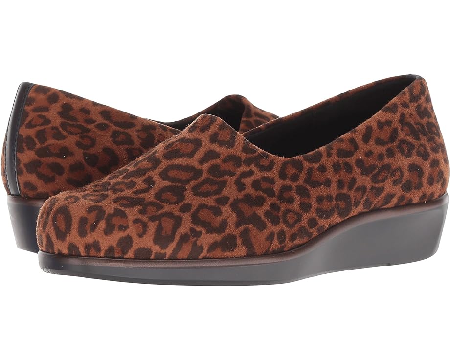 Лоферы SAS Loafers, цвет Tan Leopard