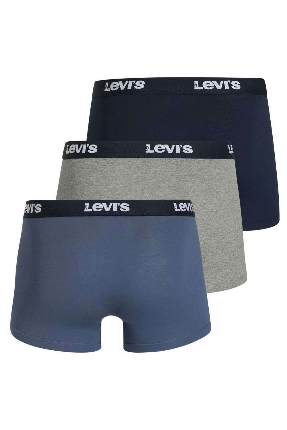 

3 длинных труса-боксера Levi's, мультиколор