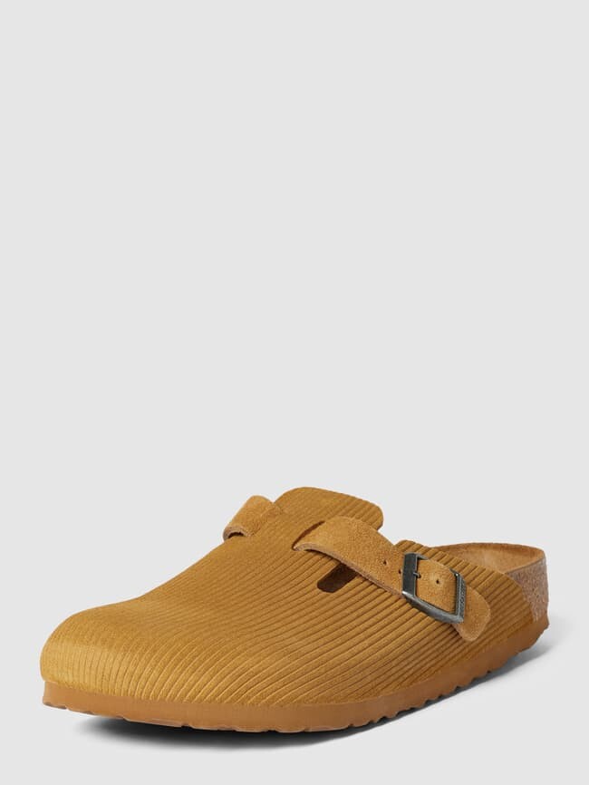 

Кожаные босоножки модель "Бостон" Birkenstock, светло-коричневый