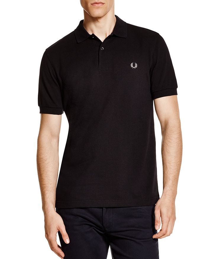 

Рубашка поло узкого кроя из пике Fred Perry