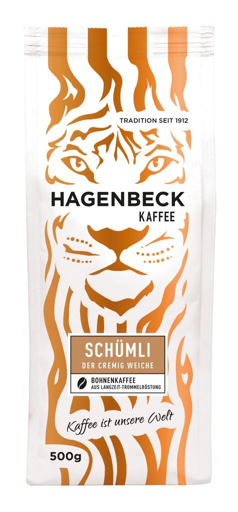 

Кофе HAGENBECK, Schümli, обжаренный кофе, цельные кофейные зерна, 500г Meyer & Horn