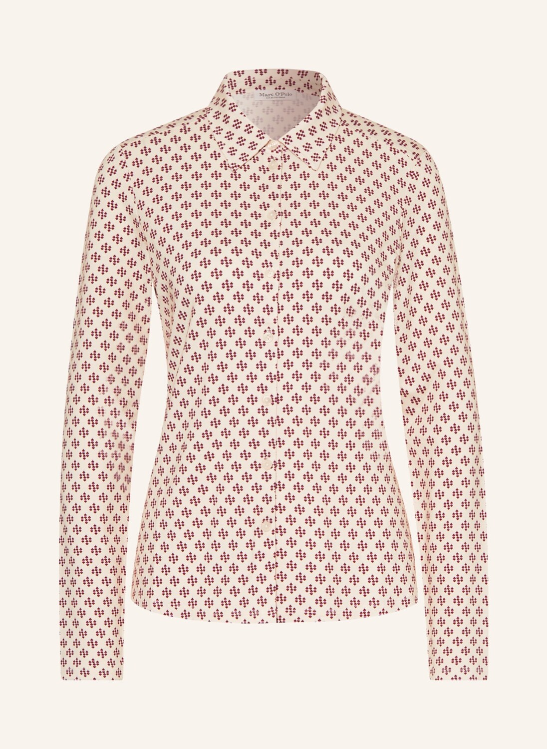 

Блуза рубашка Marc O'Polo aus Jersey, белый