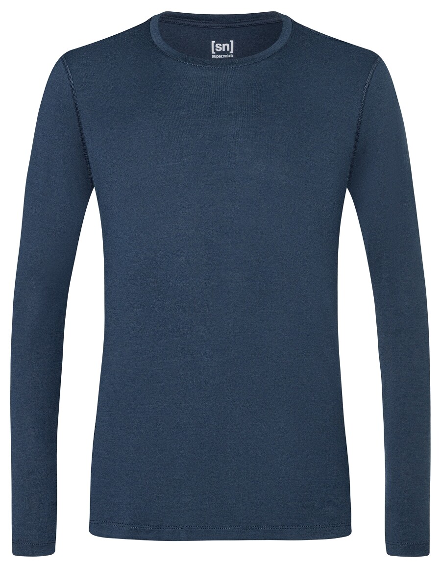 

Рубашка super.natural Merino Funktionsunterwäsche, темно-синий
