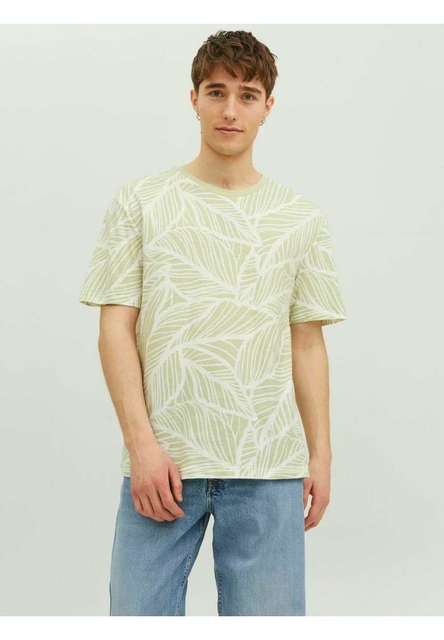 

Футболка с принтом Jack & Jones, светло-зеленый
