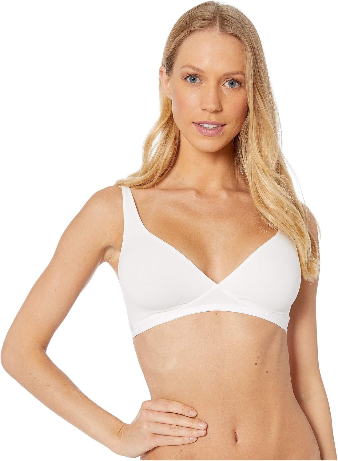

Бюстгальтер с мягкой чашкой Cotton Sensation Hanro, белый