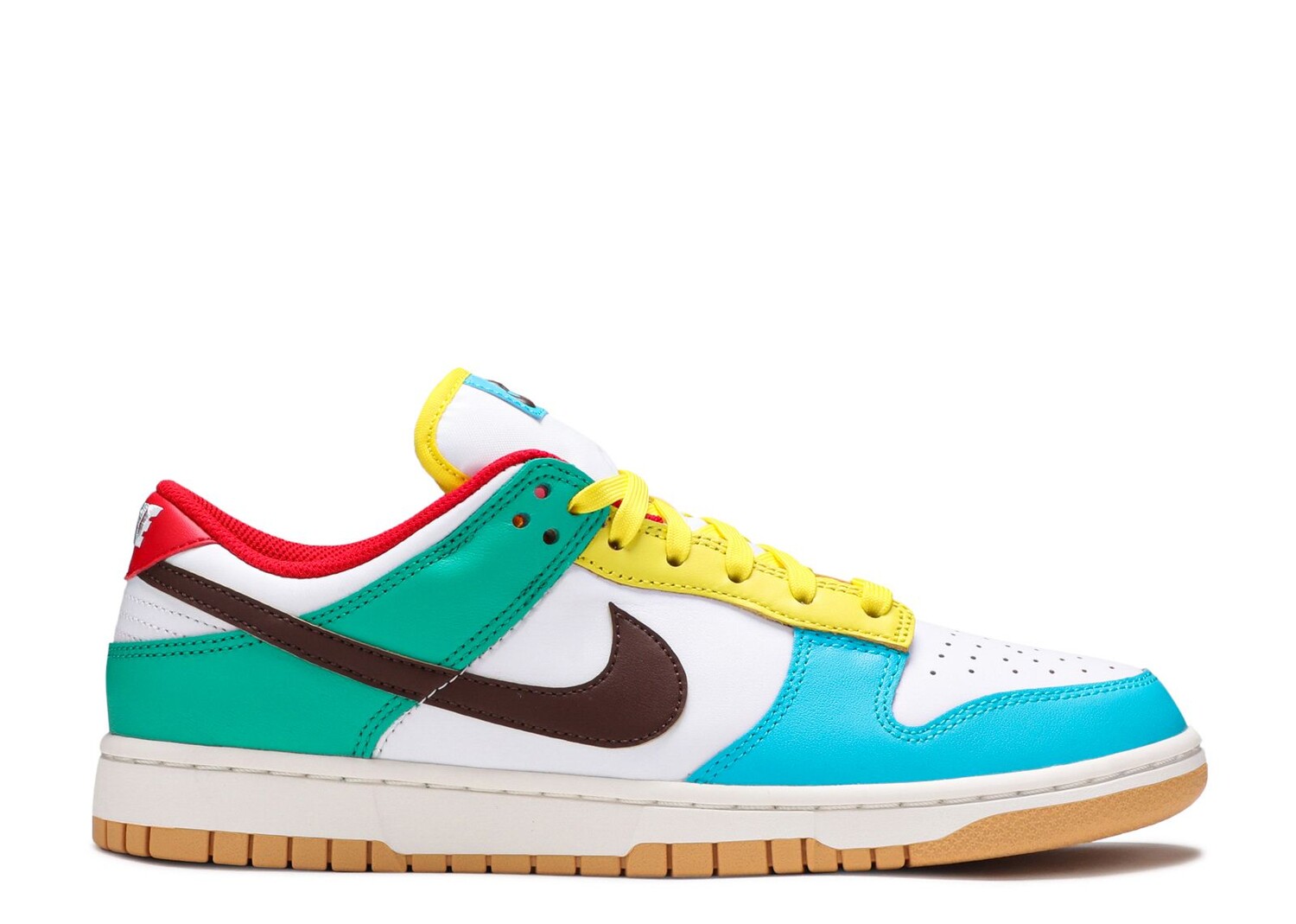 

Кроссовки Nike Dunk Low Se 'Free.99 - White', разноцветный