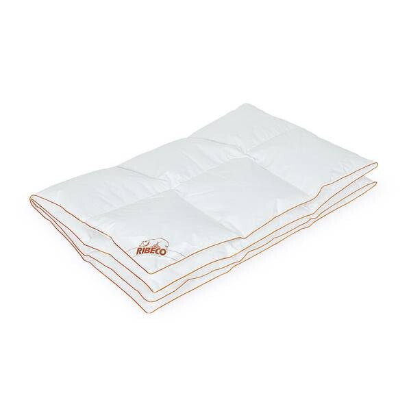 

Покрывало RIBECO Richard 90% Daune, 135x5x200 см, белый