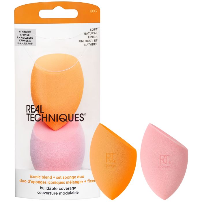 Набор косметики Miracle Complexion Sponge + Miracle Powder Sponge Real Techniques, Multicolor real techniques beauty sponges makeup miracle full coverage 6 pcs