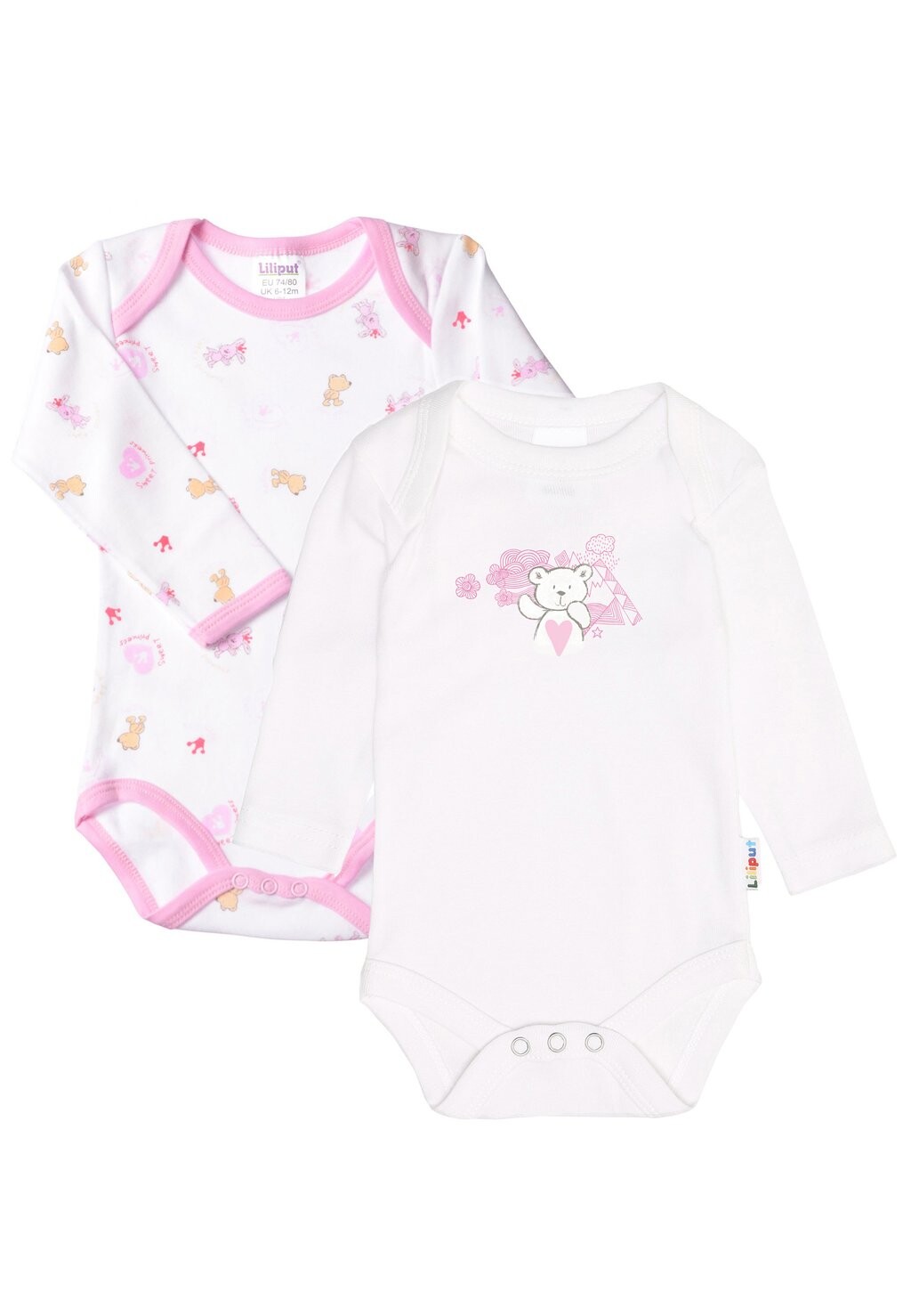 

Боди 2ER-PACK Liliput, цвет weiß rosa