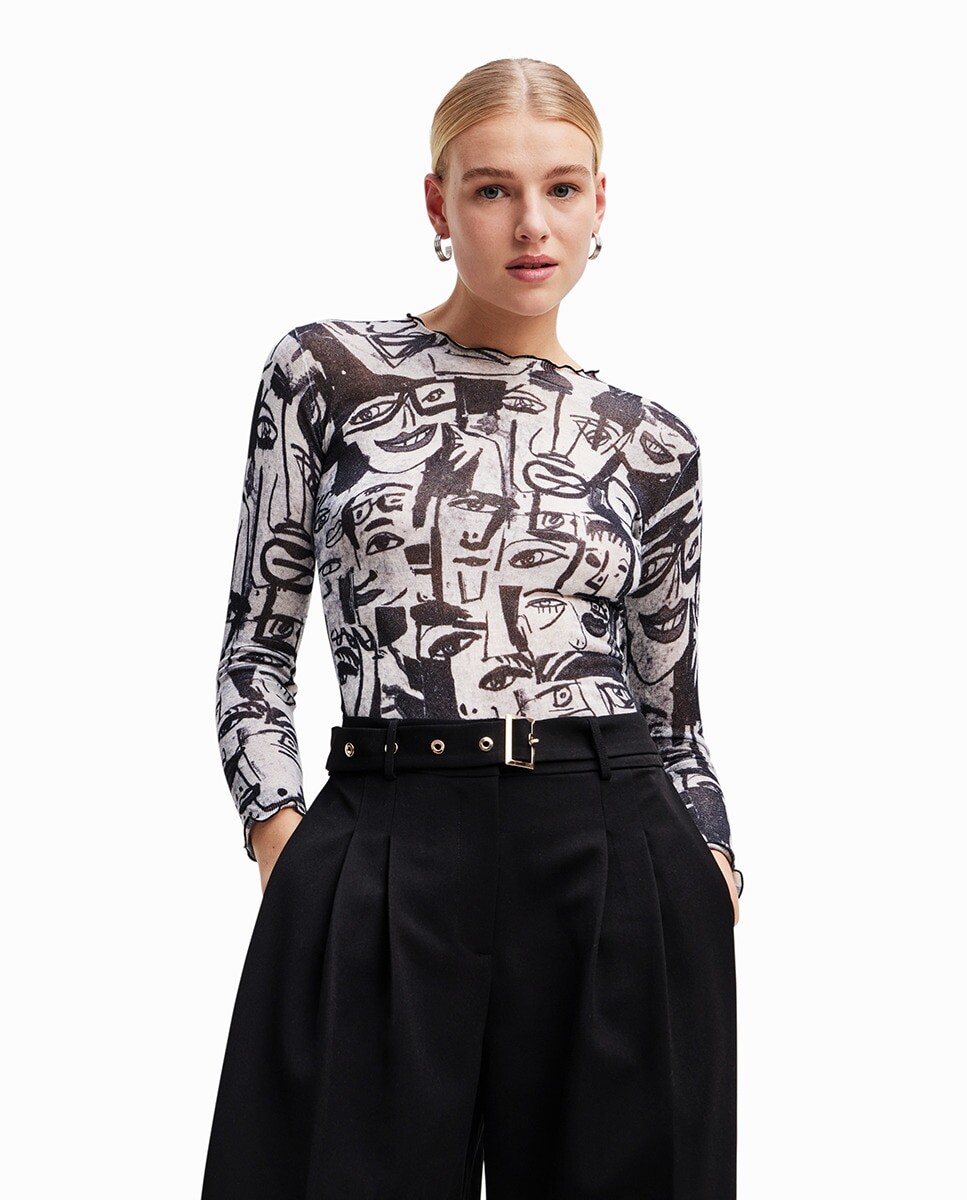 

Свитер Arty Faces Desigual, черный
