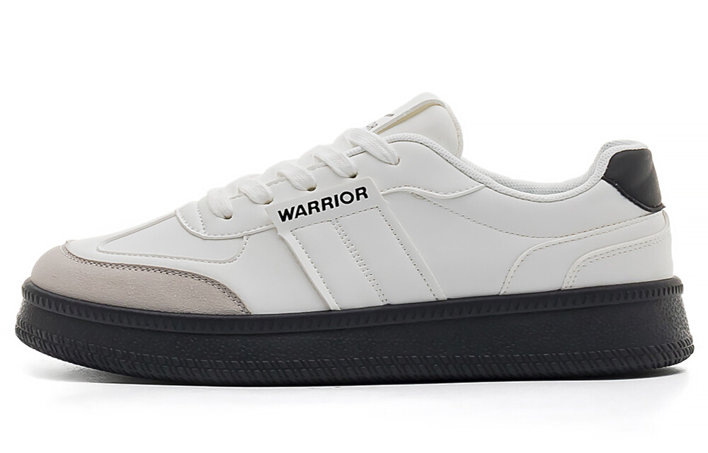 

Кроссовки WARRIOR Skateboarding Shoes Women's Low-top Gray Black, черный/белый/серый