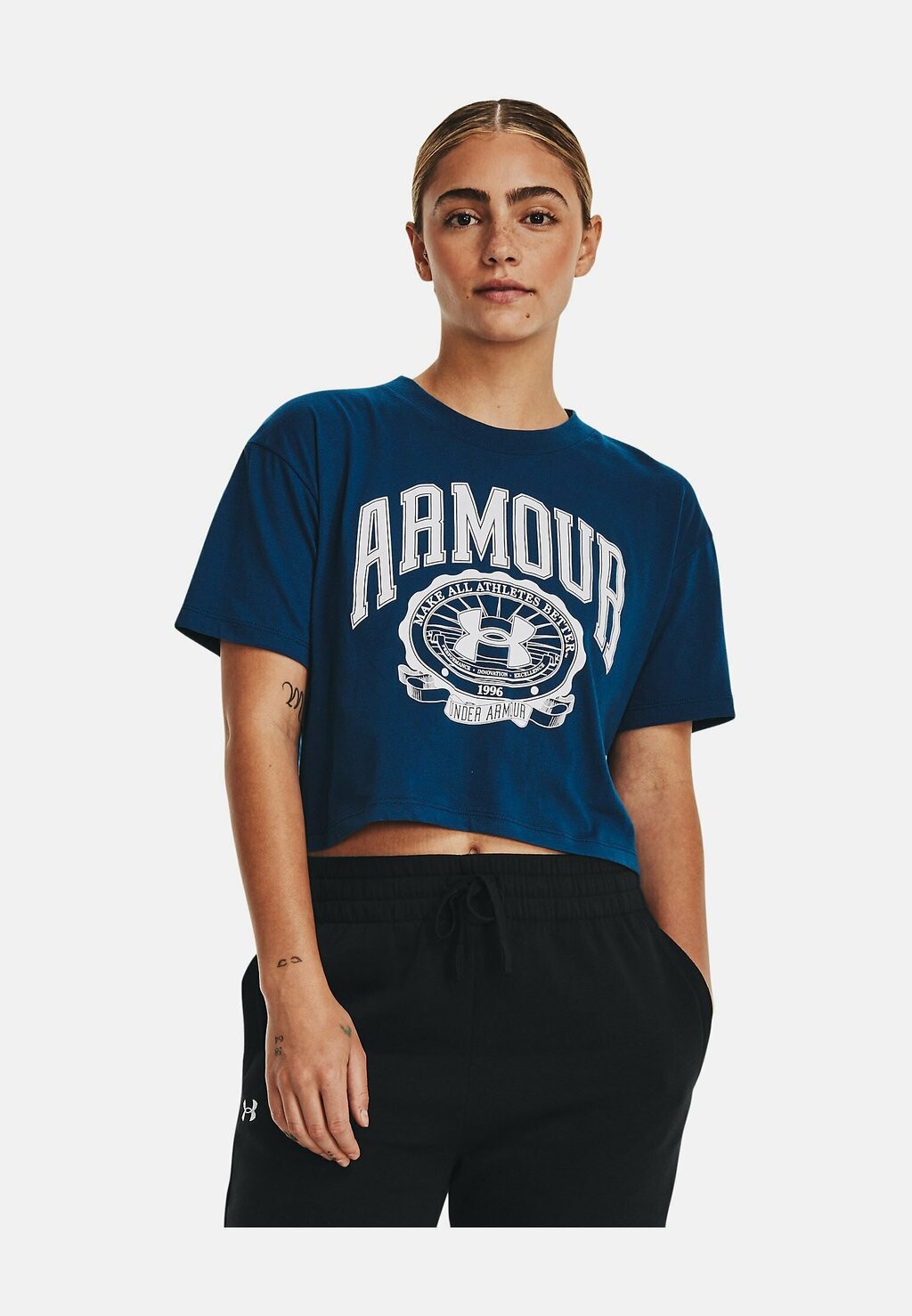 

Футболка с принтом Under Armour, синий