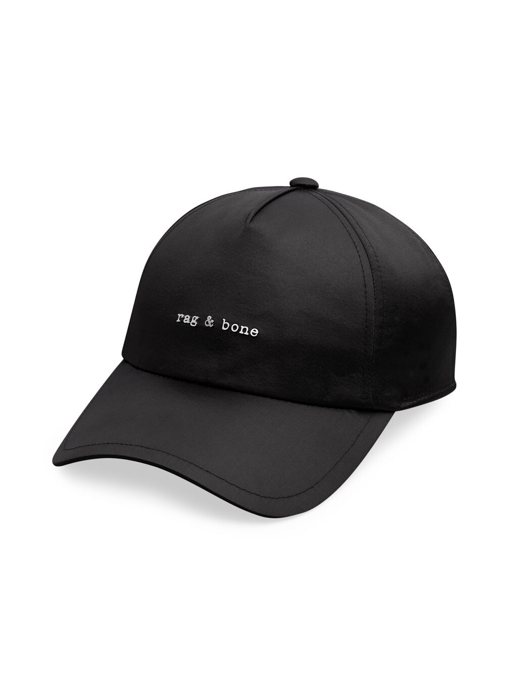 

Атласная бейсболка Avery rag & bone, черный