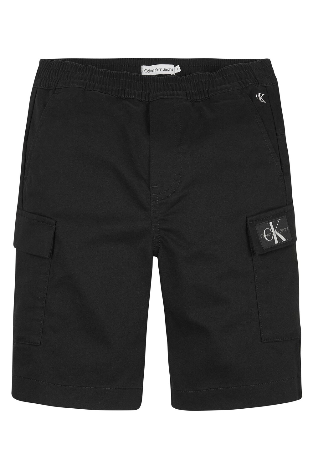 

Черные шорты карго для мальчиков Calvin Klein Jeans, черный