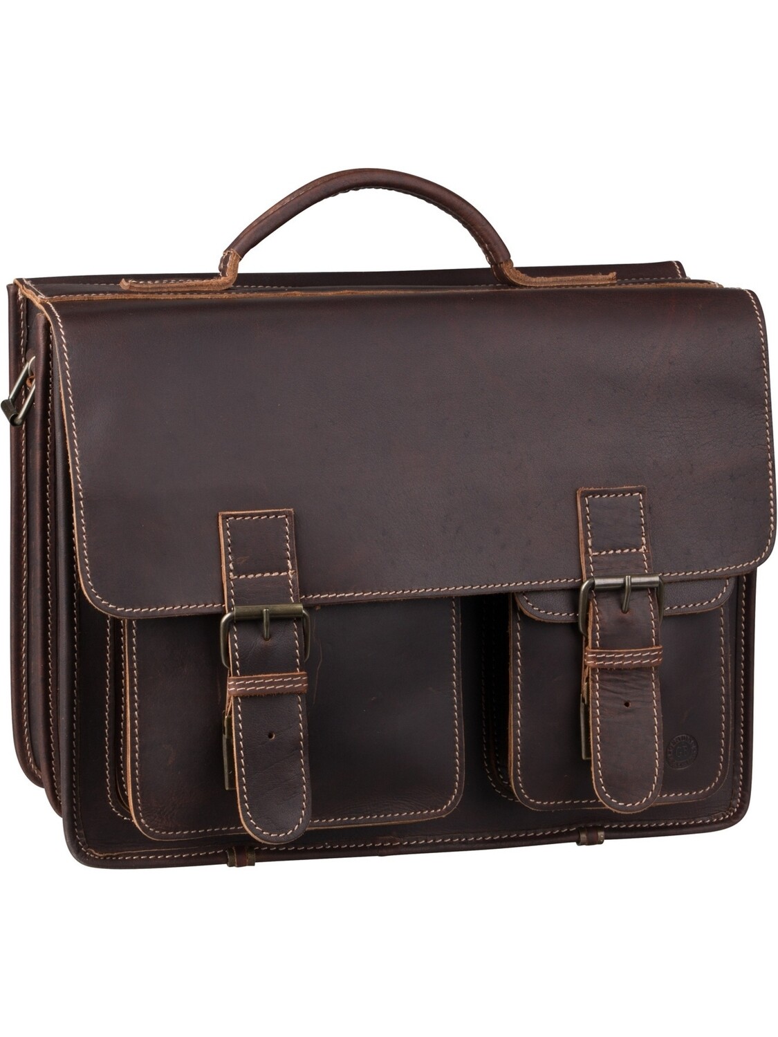 

Сумка для ноутбука Greenburry Buffalo 1128 Mappe XXL, коричневый
