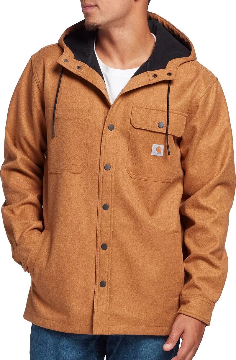 

Мужская куртка-рубашка с капюшоном Carhartt Rain Defender свободного покроя