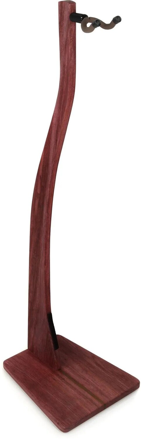 

Деревянная подставка для бас-гитары Zither B07 ручной работы — Purple Heart