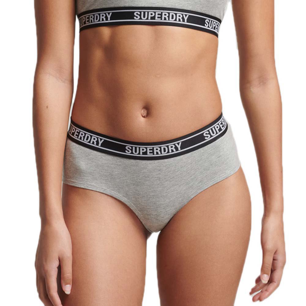 

Трусы Superdry Multi Logo Hipster NH, серый