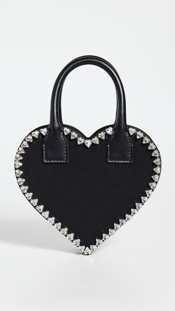 

Сумка MACH & MACH Audrey Black Satin Handbag, черный