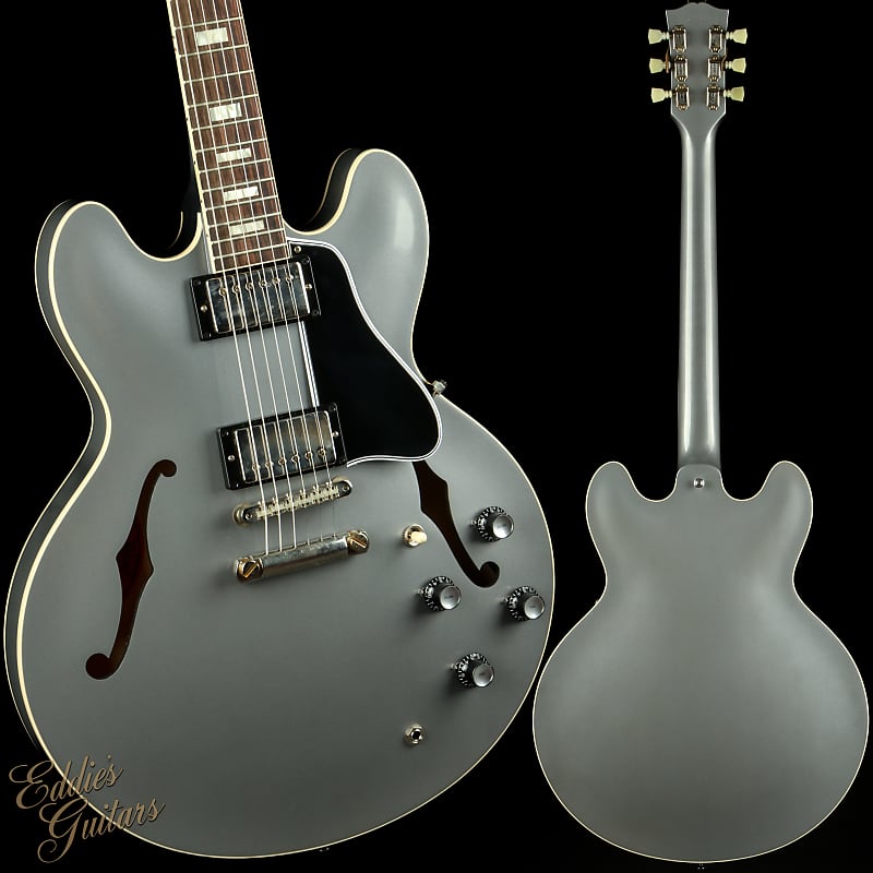 Электрогитара Gibson Custom Shop PSL '64 ES-335 Reissue VOS Silver Mist Poly
