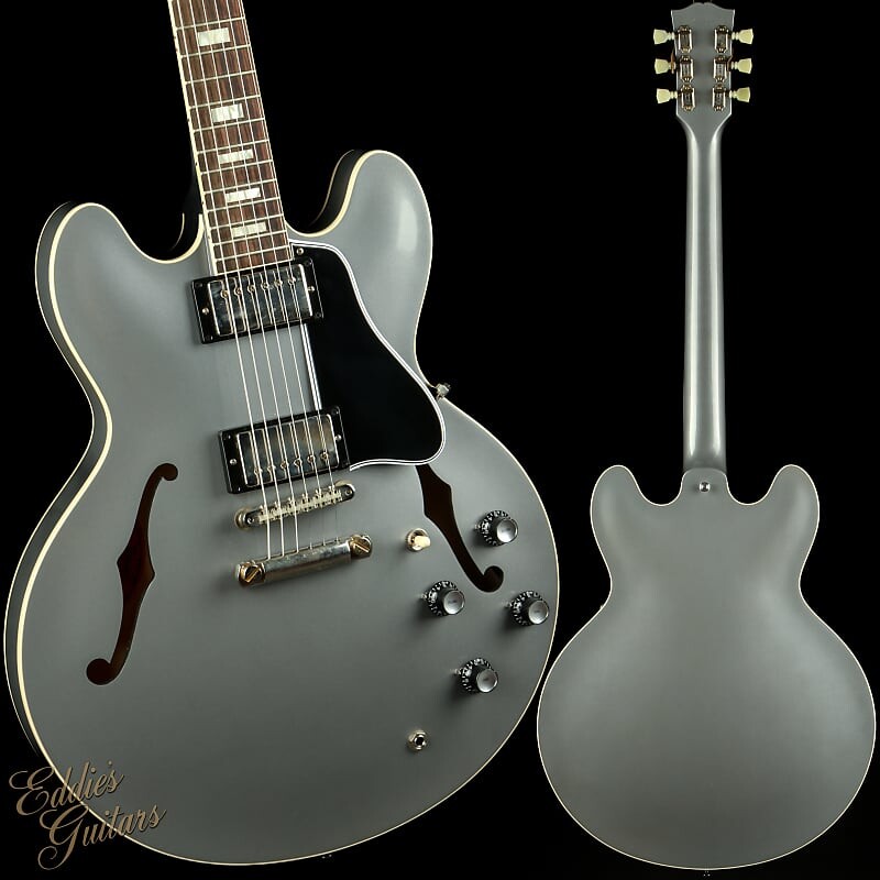 

Электрогитара Gibson Custom Shop PSL '64 ES-335 Reissue VOS Silver Mist Poly