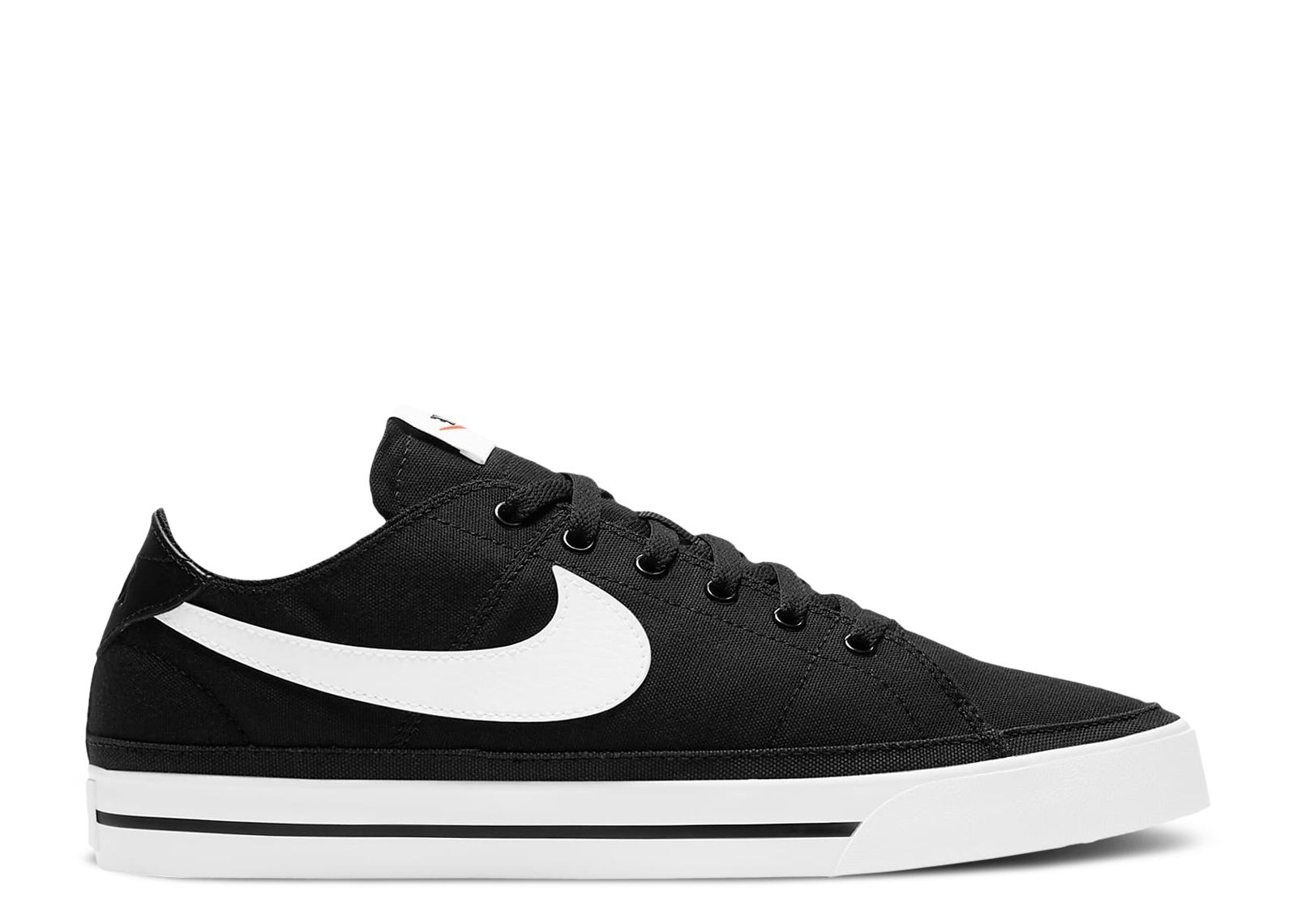 

Кроссовки Nike Court Legacy Canvas 'Black White', черный