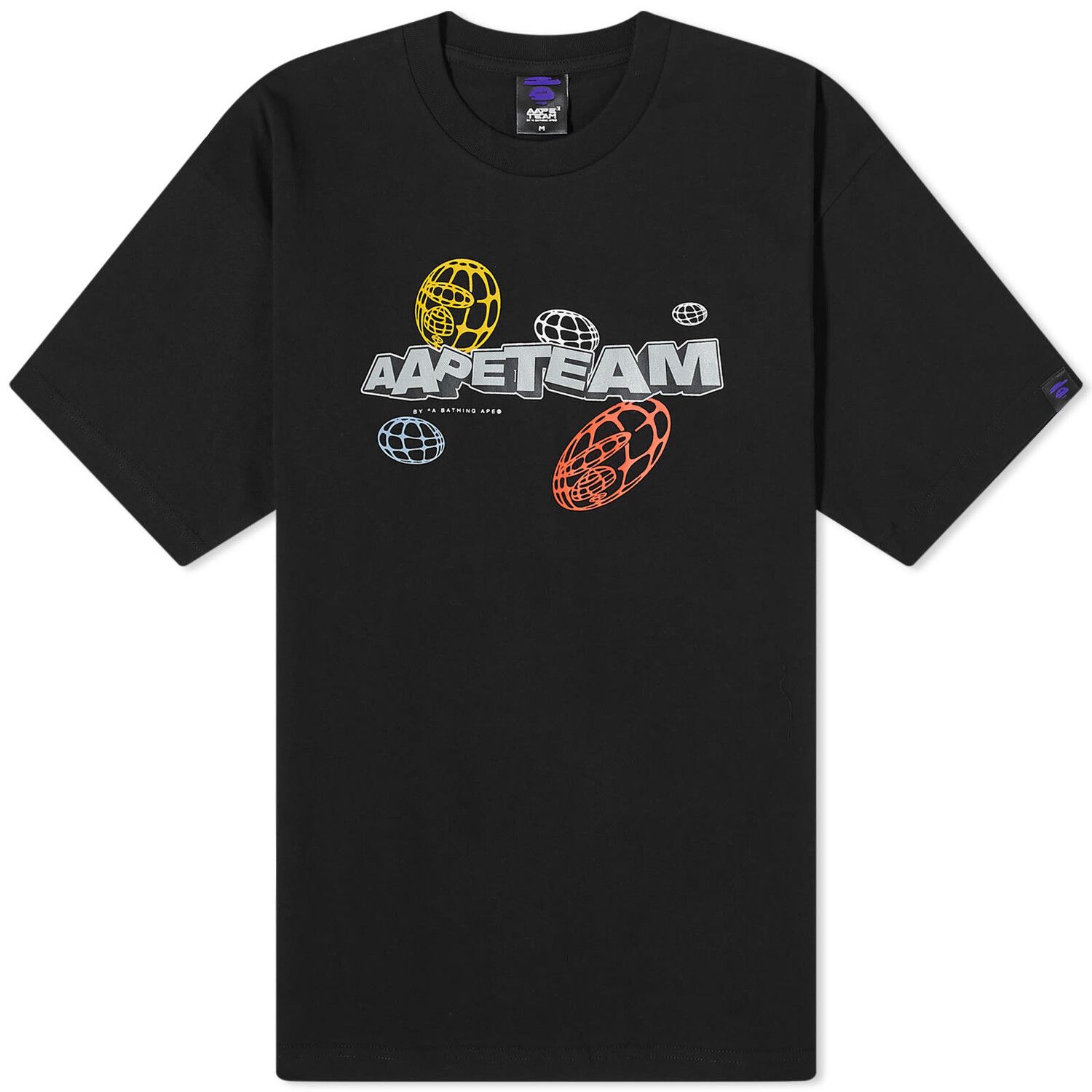 

Футболка Aape Team World, черный