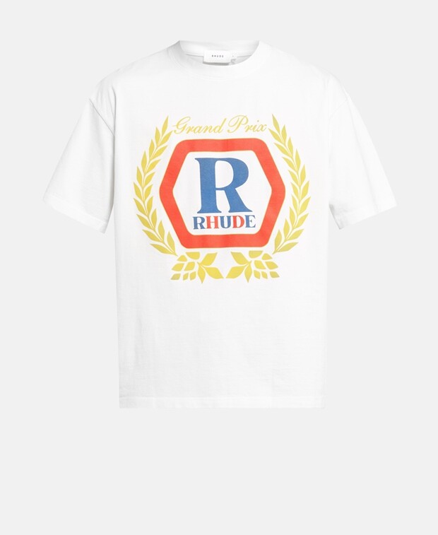 

Футболка Rhude, естественный