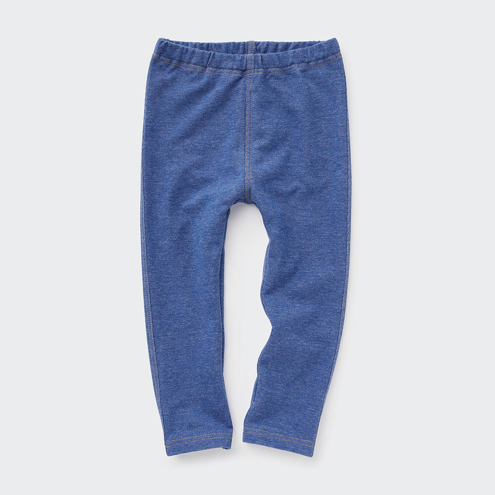 

Леггинсы Uniqlo Infant унисекс имитация джинсовой ткани, синий