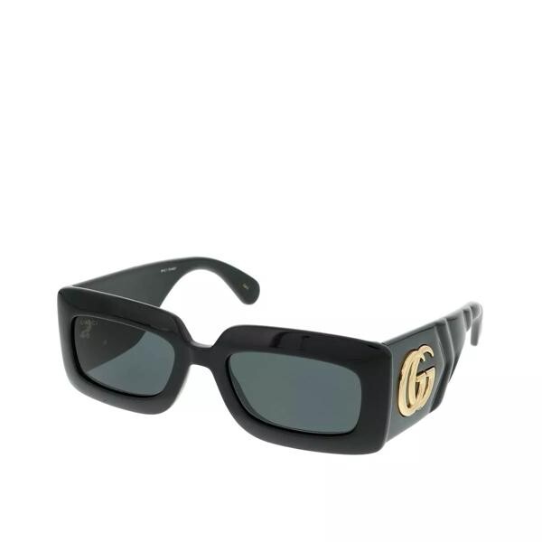 

Солнцезащитные очки gg0811s-001 53 sunglass woman injection Gucci, черный