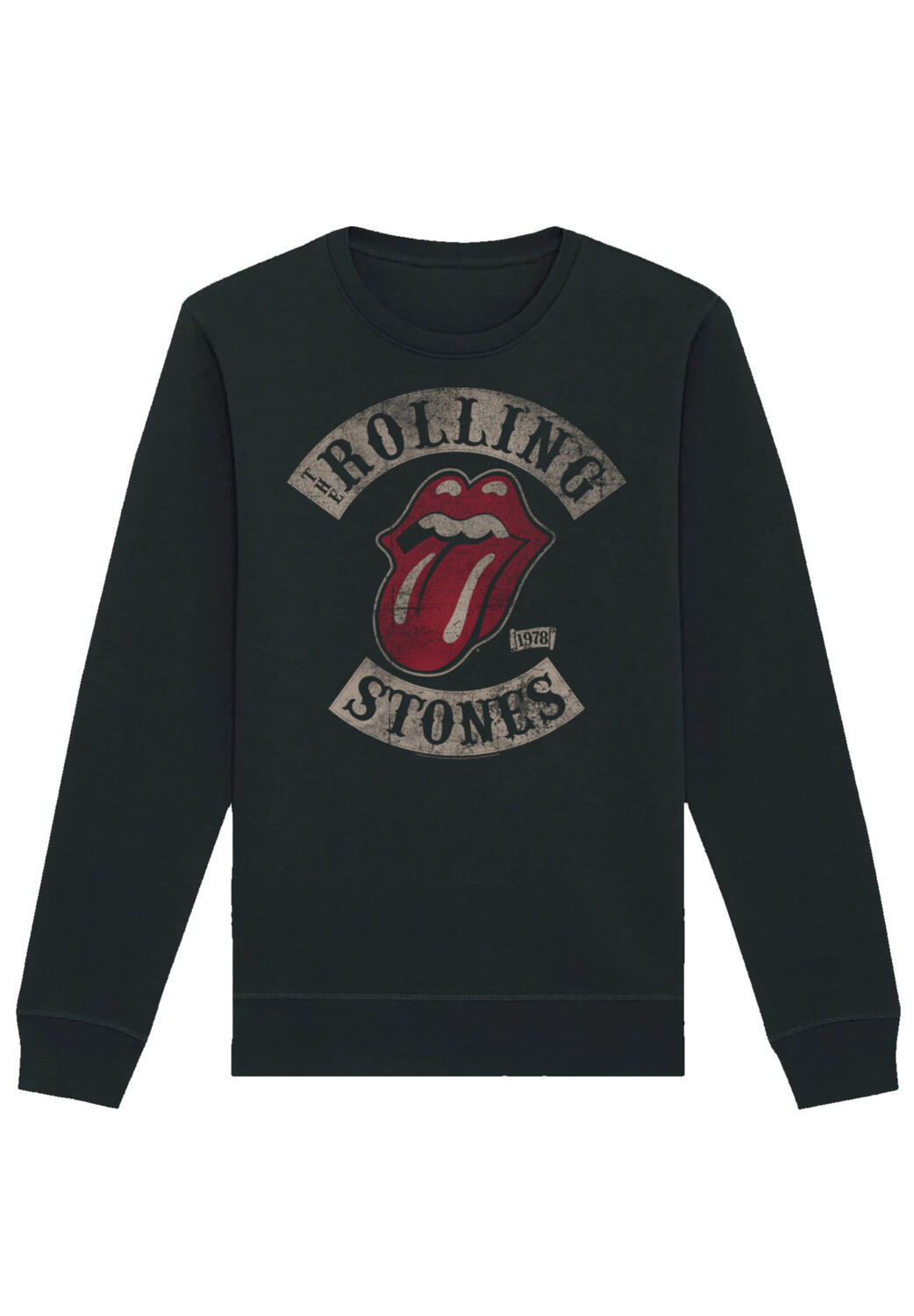 

Толстовка F4NT4STIC Unisex The Rolling Stones Tour '78, черный