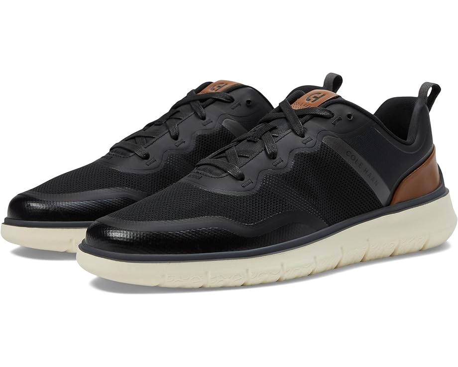 Кроссовки Cole Haan Grand Crosscourt Traveler Sneakers, цвет Black/British Tan/Ivory