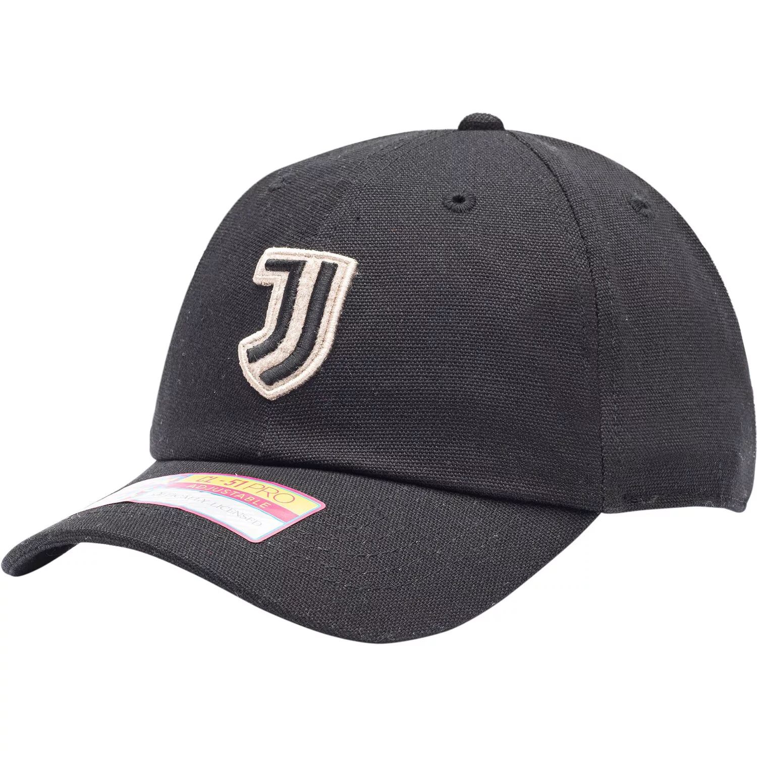 Мужская черная регулируемая шапка Juventus Swatch
