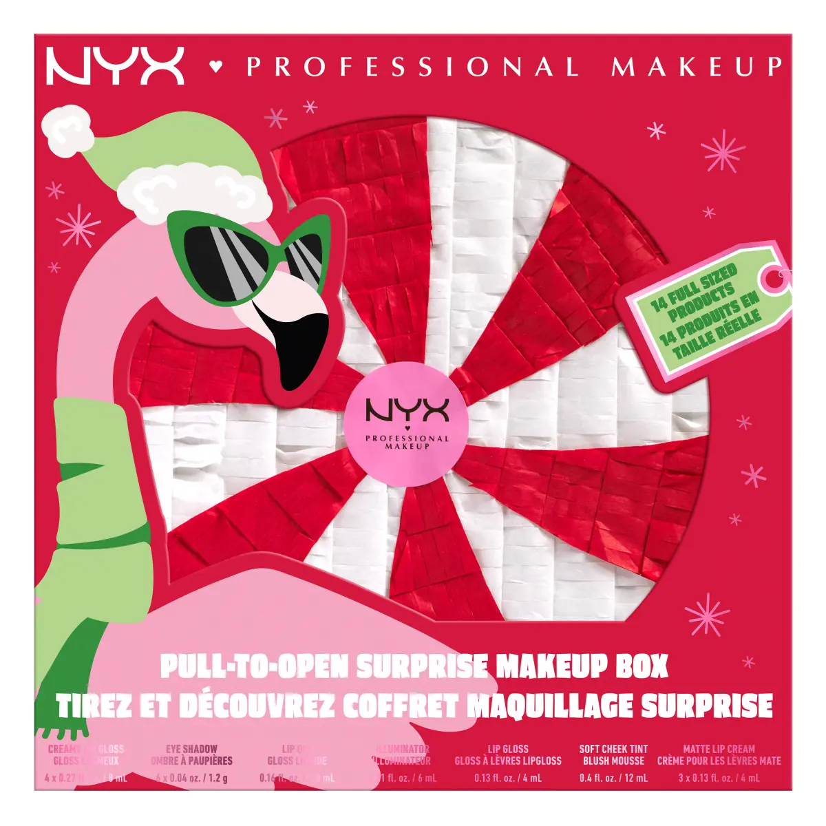 

Набор для макияжа лица Nyx Professional Makeup Pull To Sleigh, 1 комплект