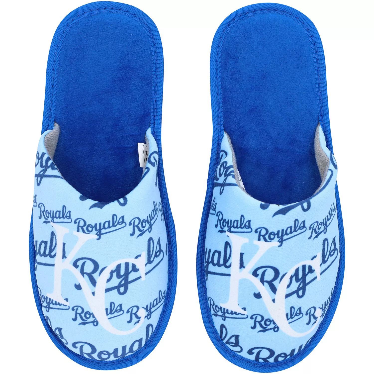 

Мужские шлепанцы с логотипом FOCO Kansas City Royals Scuff