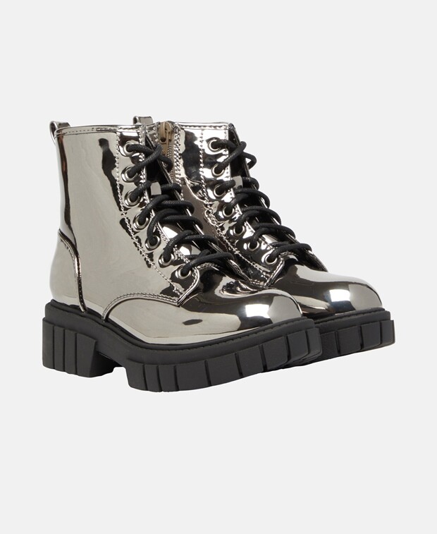 

Ботинки на шнуровке Steve Madden, серый